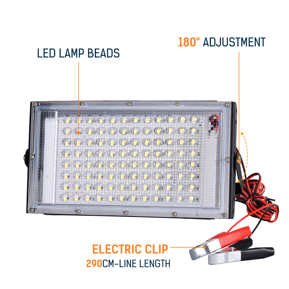 Outdoor Lighting Volt - DC12V LED Flood Light 50W 100W