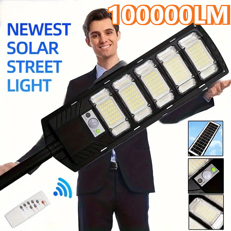 Dusk To Dawn Bulb - 100000LM Solar Light Commercial LED Outdoor