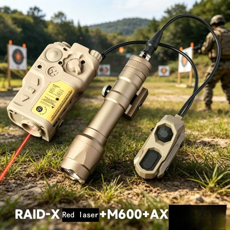 Outdoor Lighting Unit - Tunable Green Light Tactical Unit With