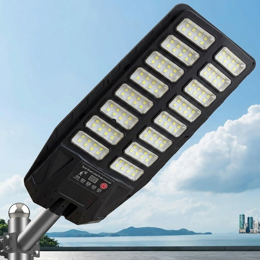 Dusk To Dawn Bulb - 10000W Solar Street Lights Outdoor Waterproof