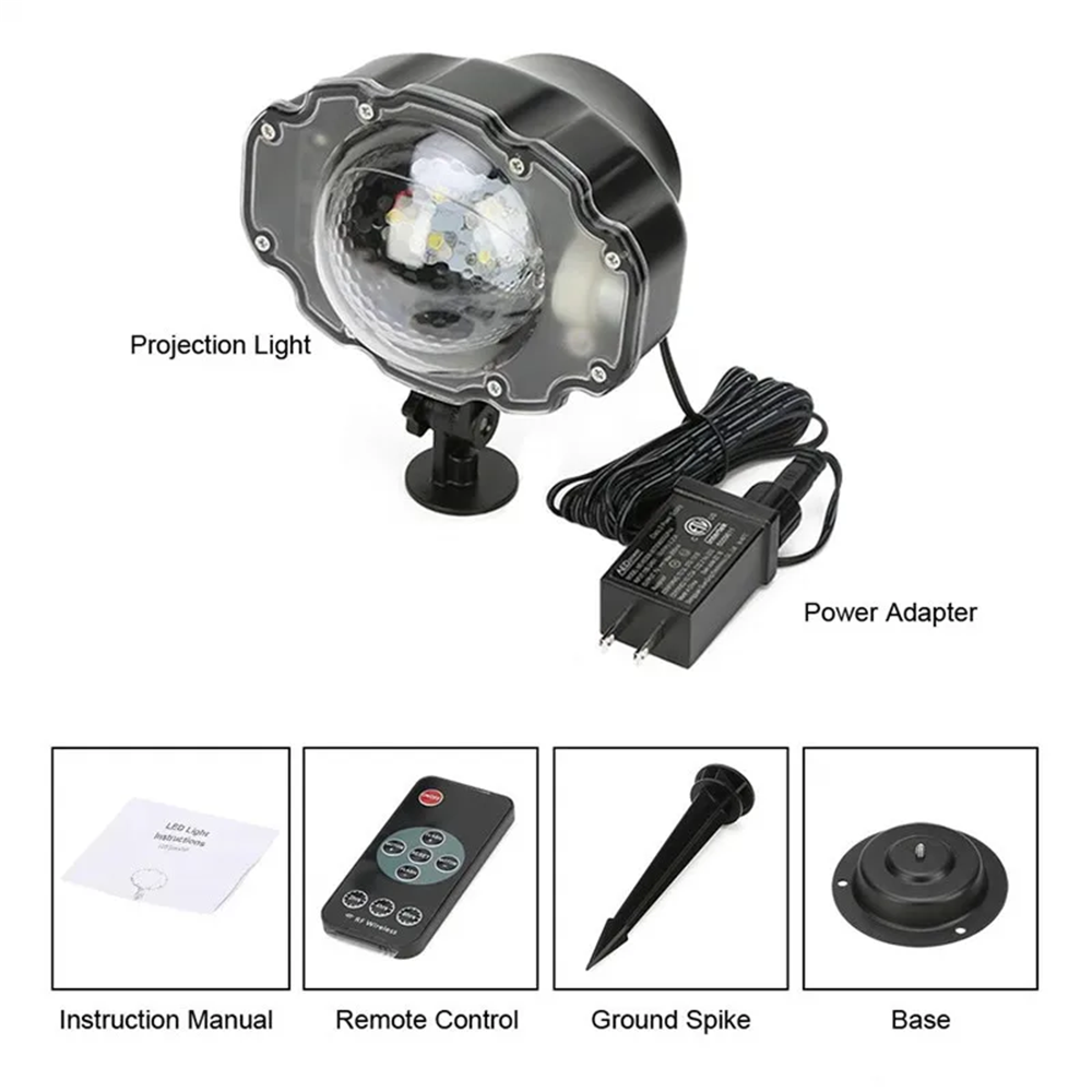 DACHAN Snowfall LED Light Proj - Outdoor Lighting Remote Control recensione e prezzo