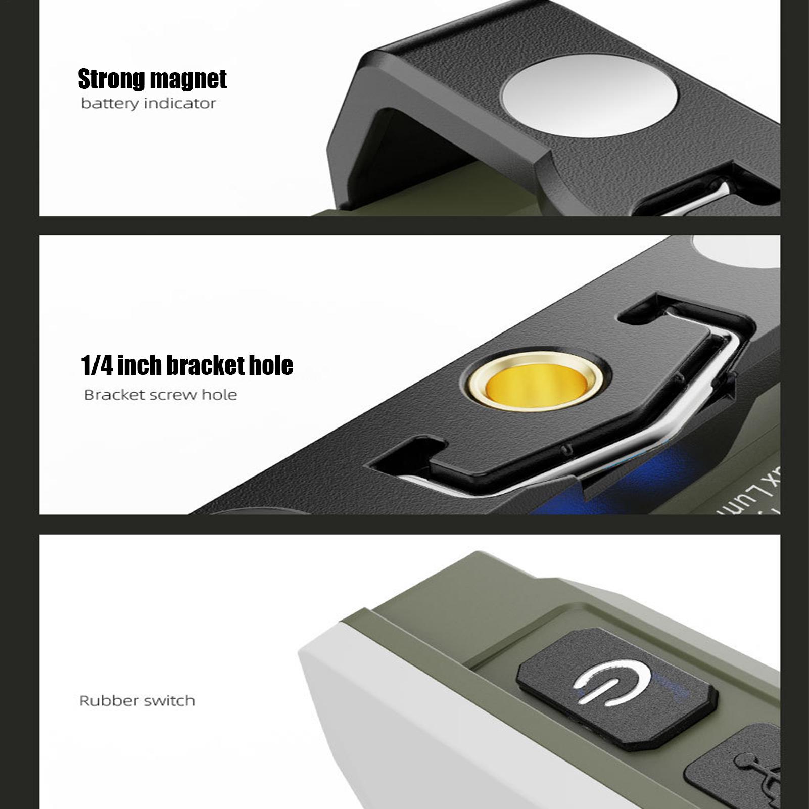 Work Light Rechargeable Magnet - Outdoor Lighting Jobs recensione e prezzo