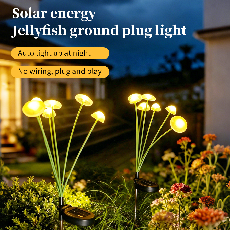 Solar Jellyfish Garden Lights  - Outdoor Lighting Jellyfish recensione e prezzo