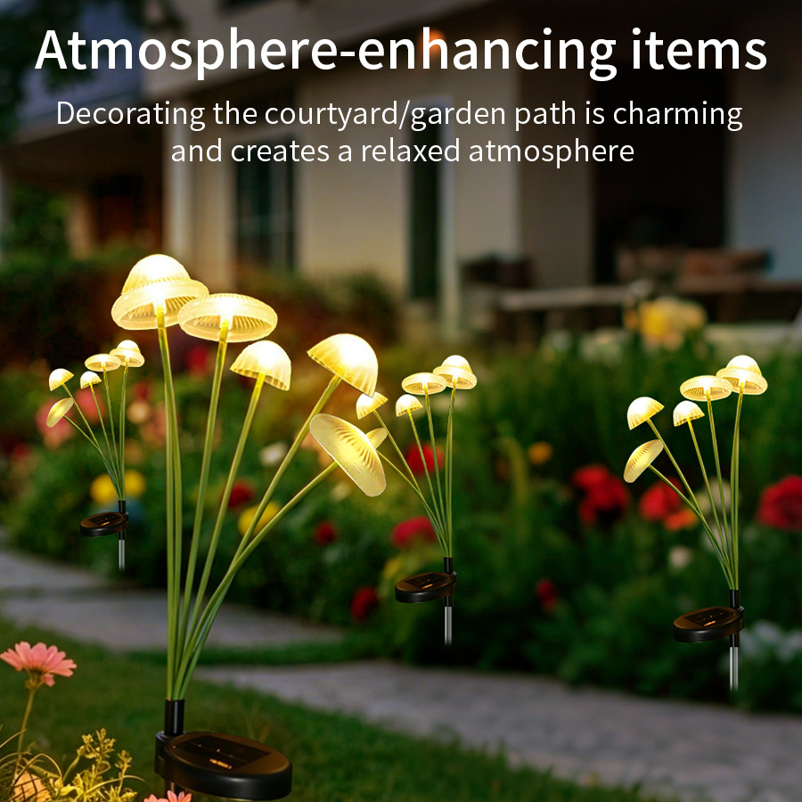 Solar Jellyfish Garden Lights  - Outdoor Lighting Jellyfish recensione e prezzo