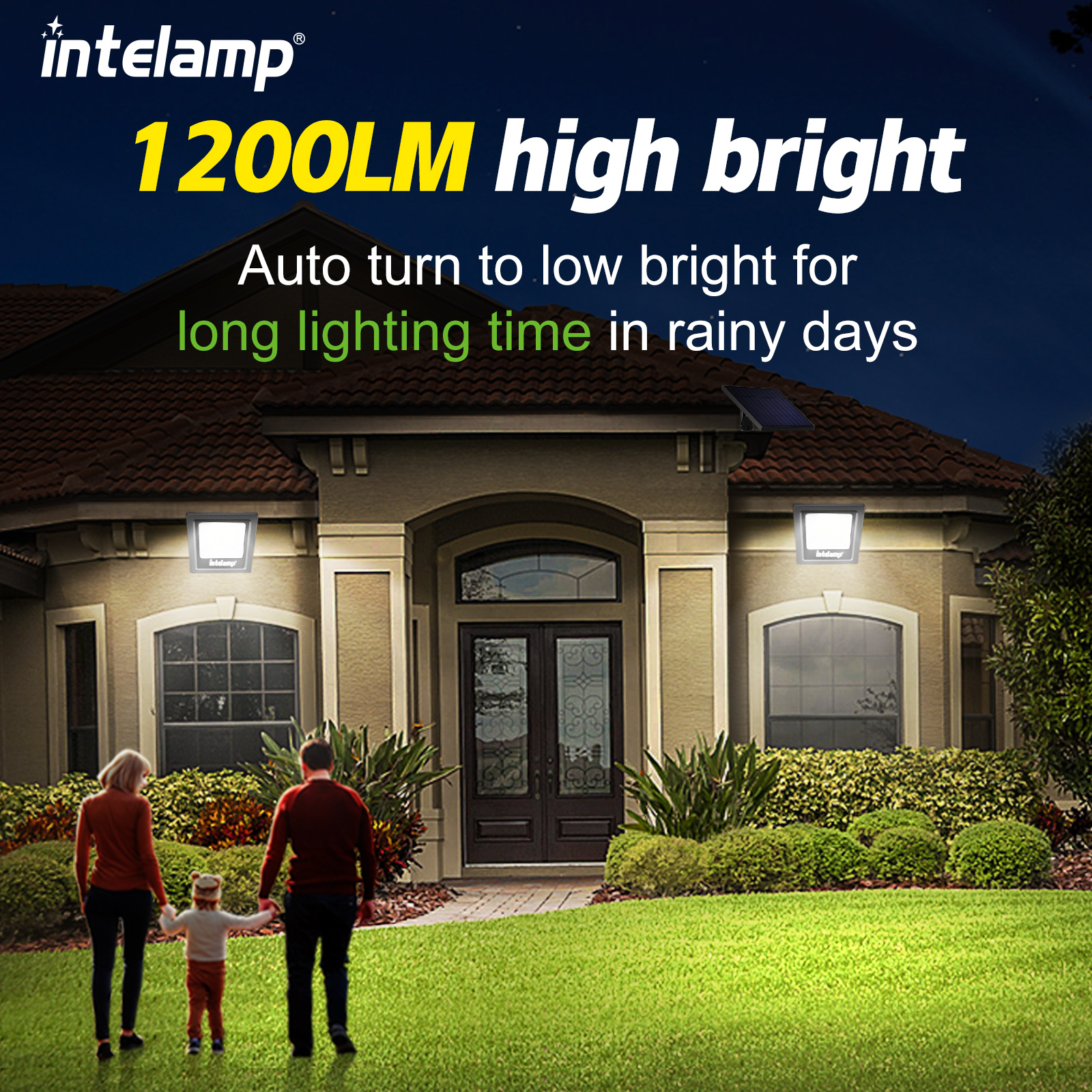 intelamp 4400mah Solar Lights  - Dusk To Dawn Bulb recensione e prezzo