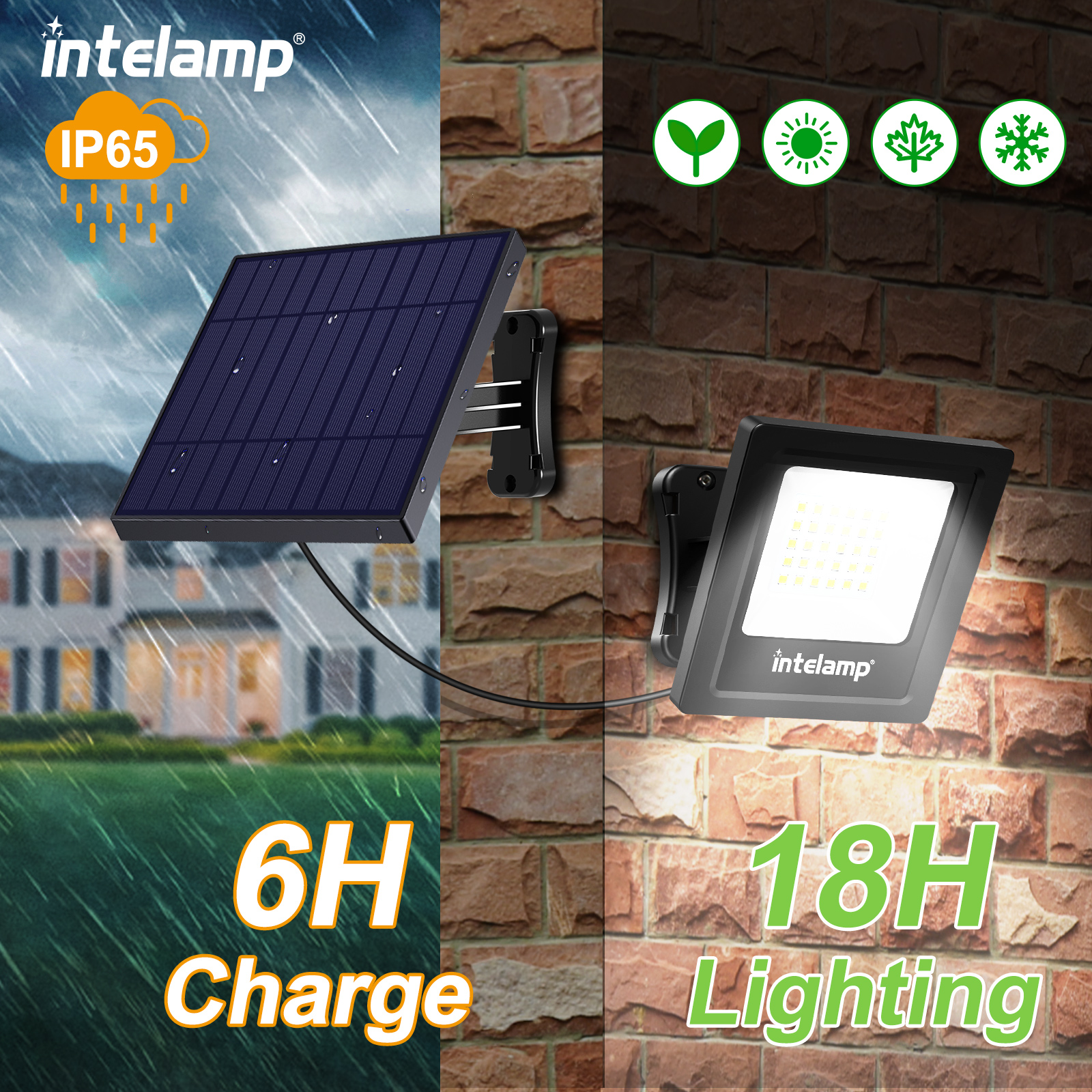 intelamp 4400mah Solar Lights  - Dusk To Dawn Bulb recensione e prezzo