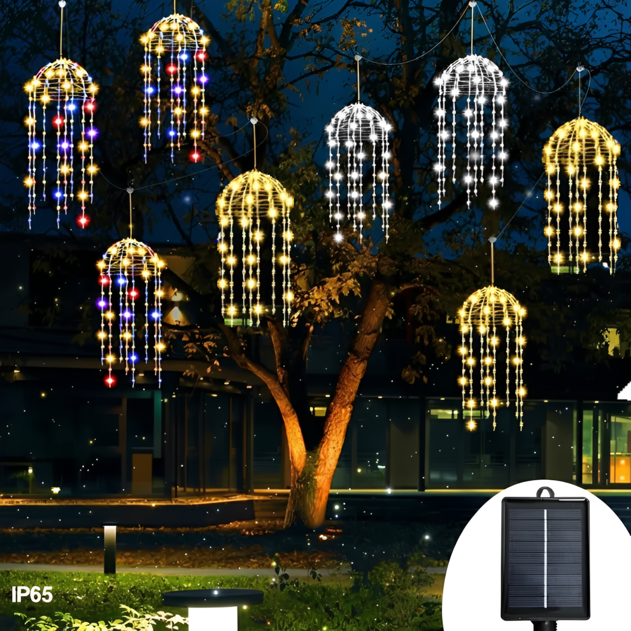 Solar Jellyfish Lights 4/6 pcs - Outdoor Lighting Jellyfish recensione e prezzo