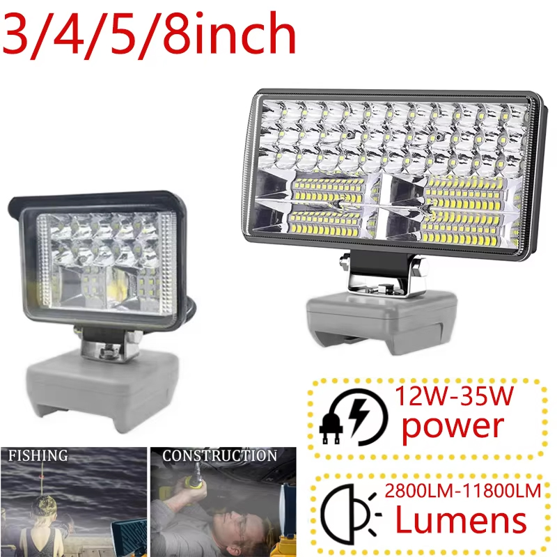 LED Work Light for Dewalt 18V/ - Outdoor Lighting Jobs recensione e prezzo