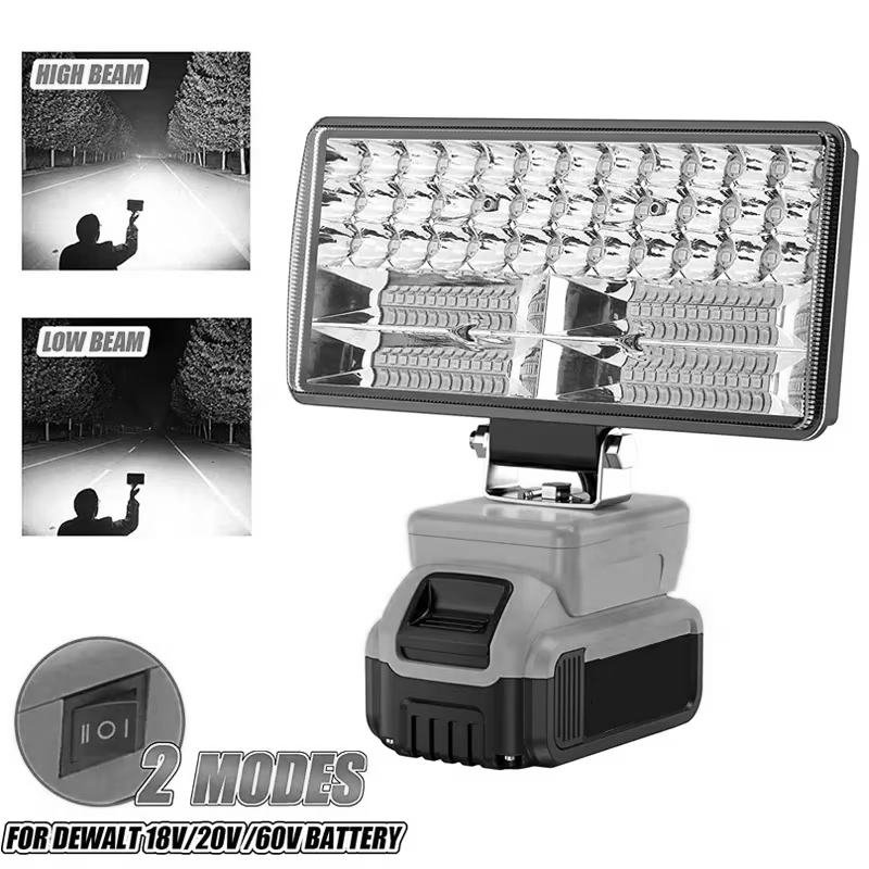 LED Work Light for Dewalt 18V/ - Outdoor Lighting Jobs recensione e prezzo