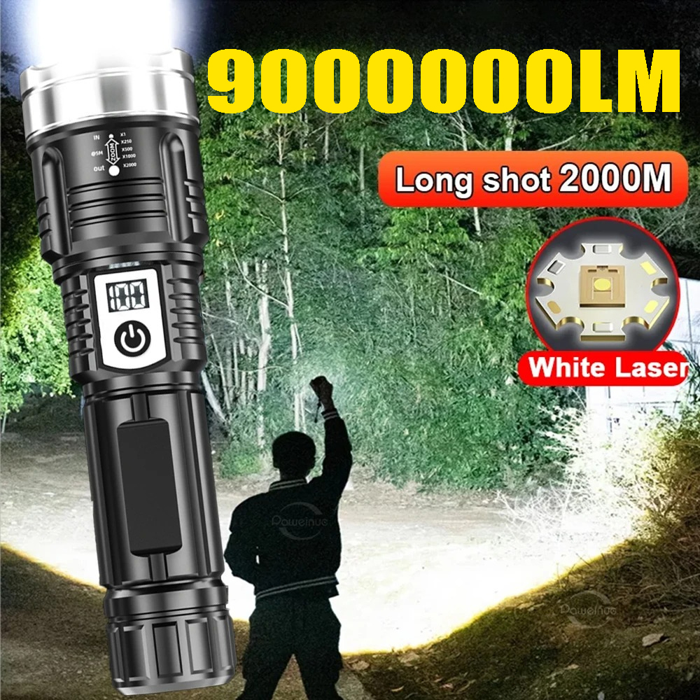 High Power 200000LM LED Flashl - Outdoor Lighting Types recensione e prezzo