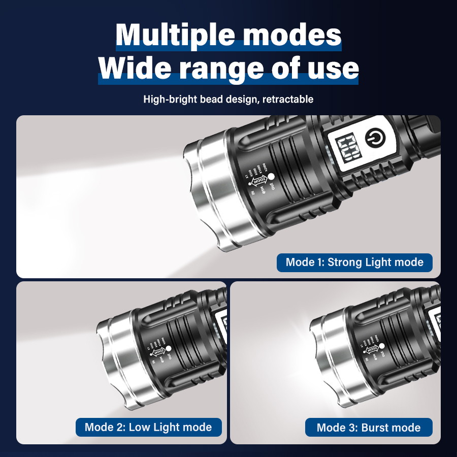 High Power 200000LM LED Flashl - Outdoor Lighting Types recensione e prezzo