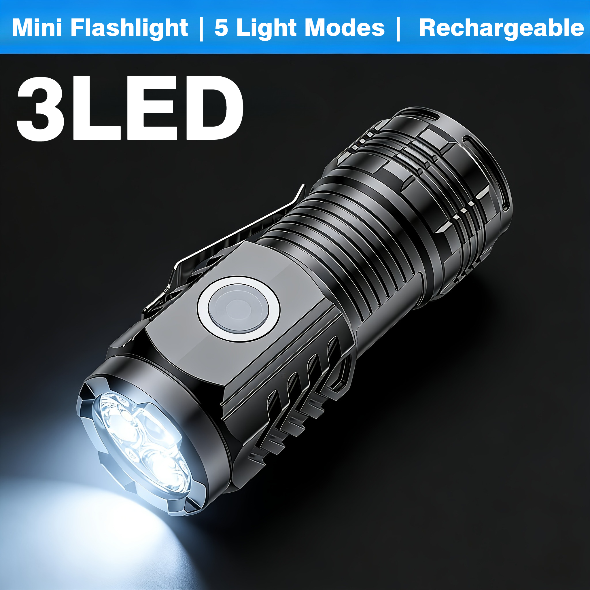 Portable Mini 3 LED Handheld F - Outdoor Lighting Beacon recensione e prezzo
