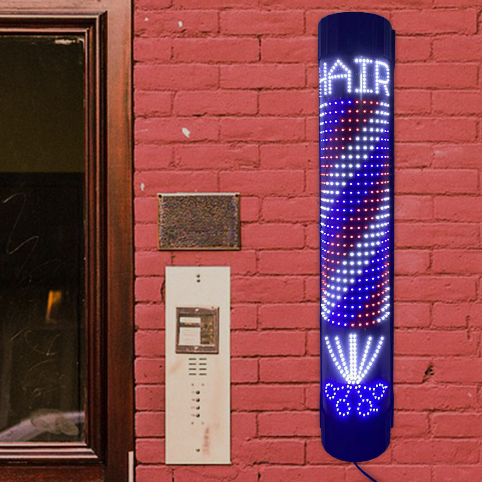 Barber Pole LED Light Rotating - Outdoor Lighting Unit recensione e prezzo