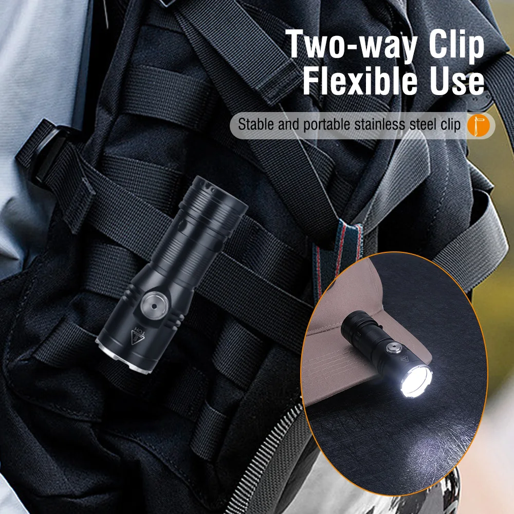 BORUiT ET15 EDC Flashlight Ult - Zinc Outdoor Lighting recensione e prezzo
