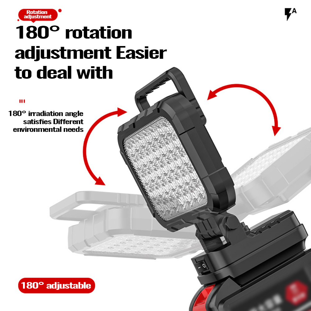 For Dewalt\Makita\ Milwaukee 1 - Outdoor Lighting Jobs recensione e prezzo