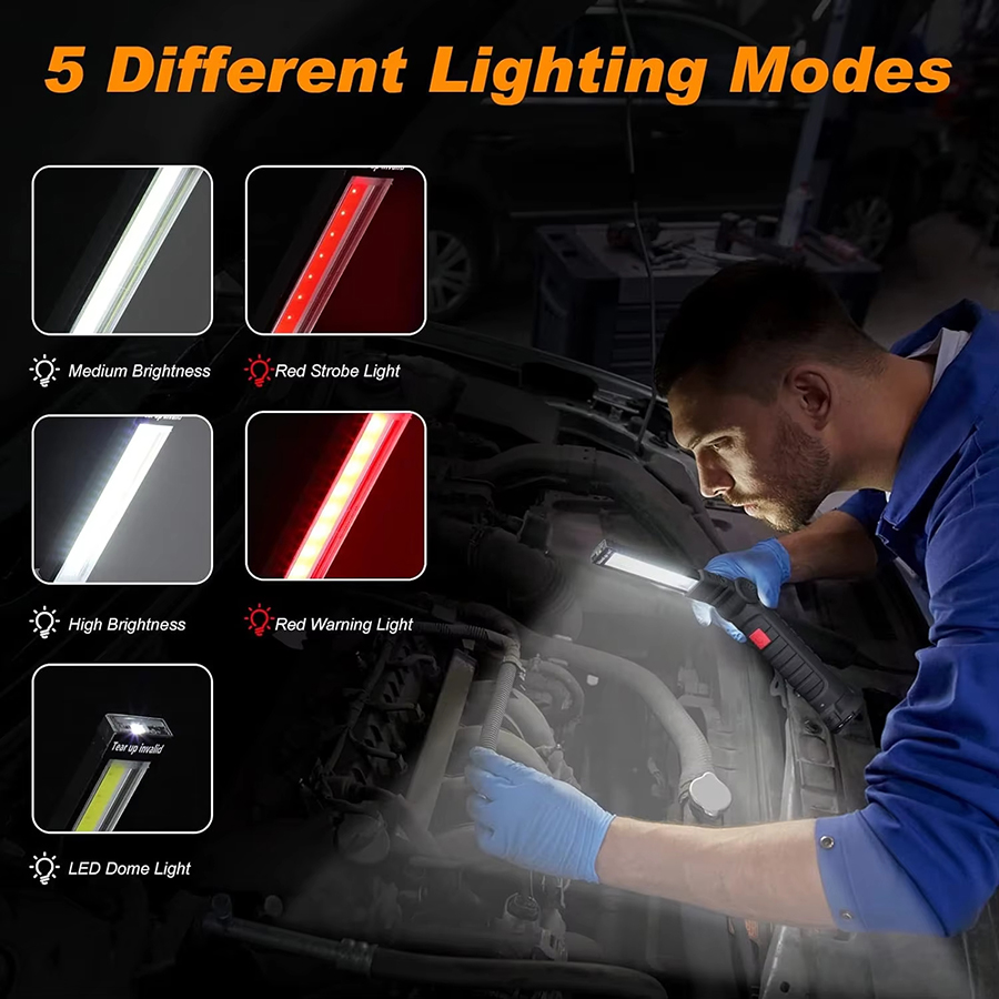 Portable LED Flashlight with M - Outdoor Lighting Beacon recensione e prezzo