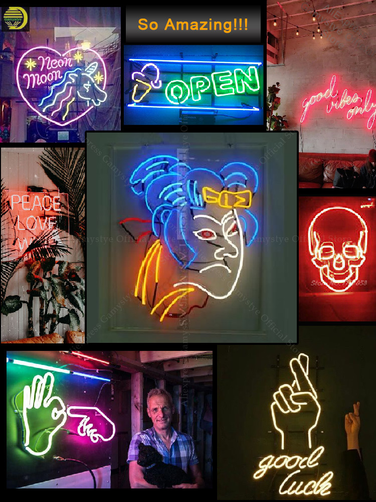 Neon Sign For Round Smiley ner - Outdoor Lighting For Store recensione e prezzo