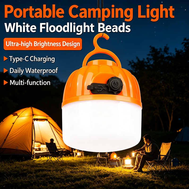Mini Portable LED Pumpkin Bulb - Outdoor Lighting Beacon recensione e prezzo
