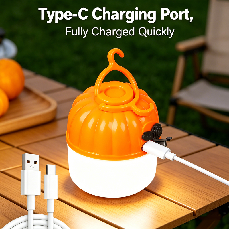 Mini Portable LED Pumpkin Bulb - Outdoor Lighting Beacon recensione e prezzo