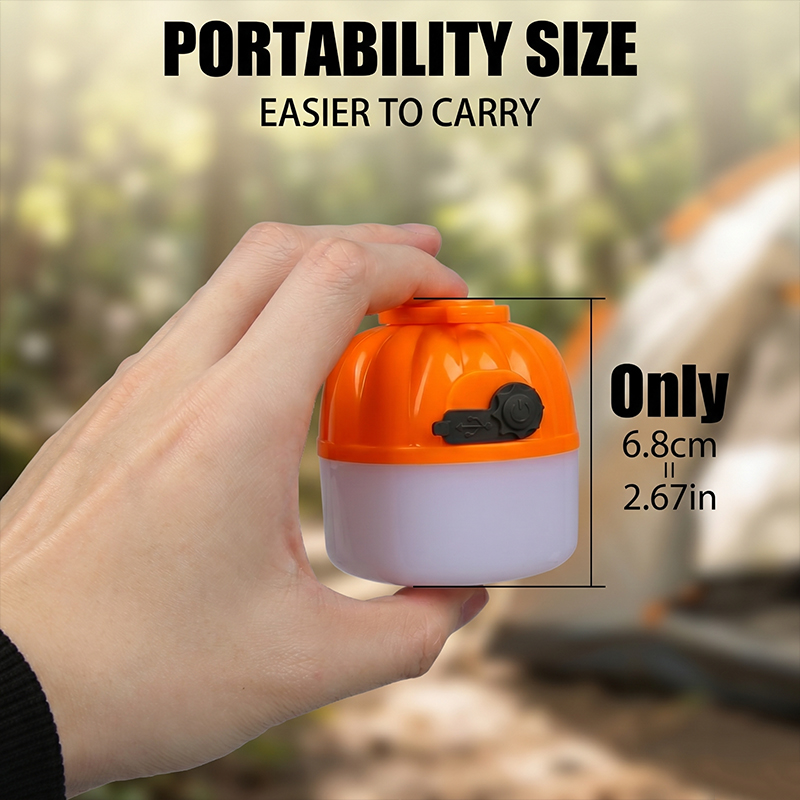 Mini Portable LED Pumpkin Bulb - Outdoor Lighting Beacon recensione e prezzo
