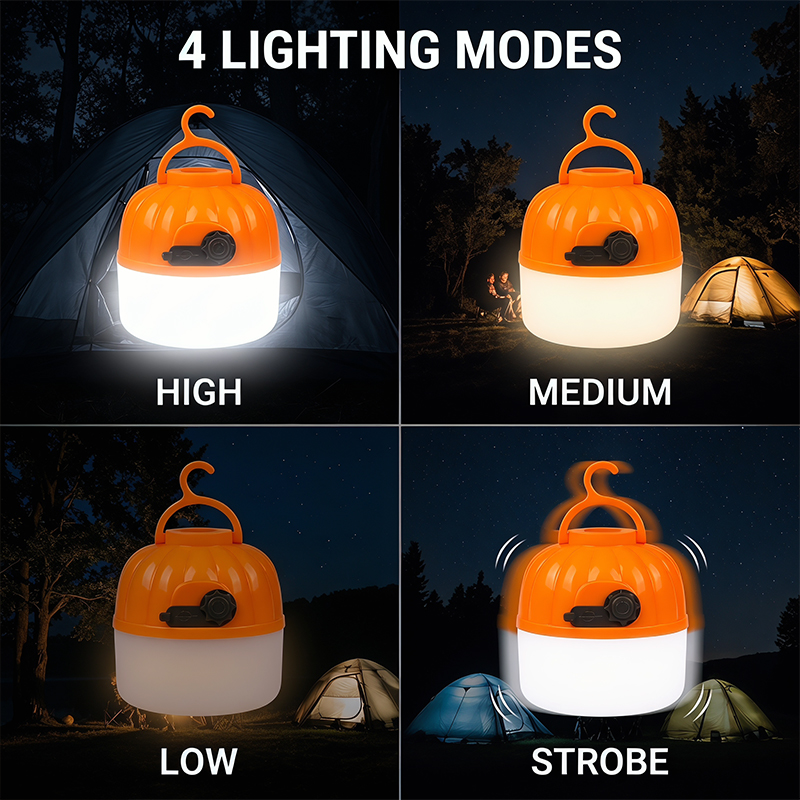 Mini Portable LED Pumpkin Bulb - Outdoor Lighting Beacon recensione e prezzo