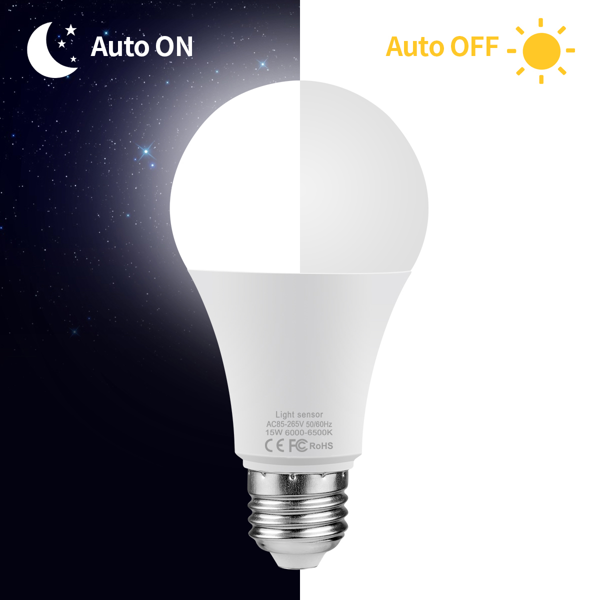 15W E27 LED Dusk to Dawn Night - Dusk To Dawn Bulb recensione e prezzo