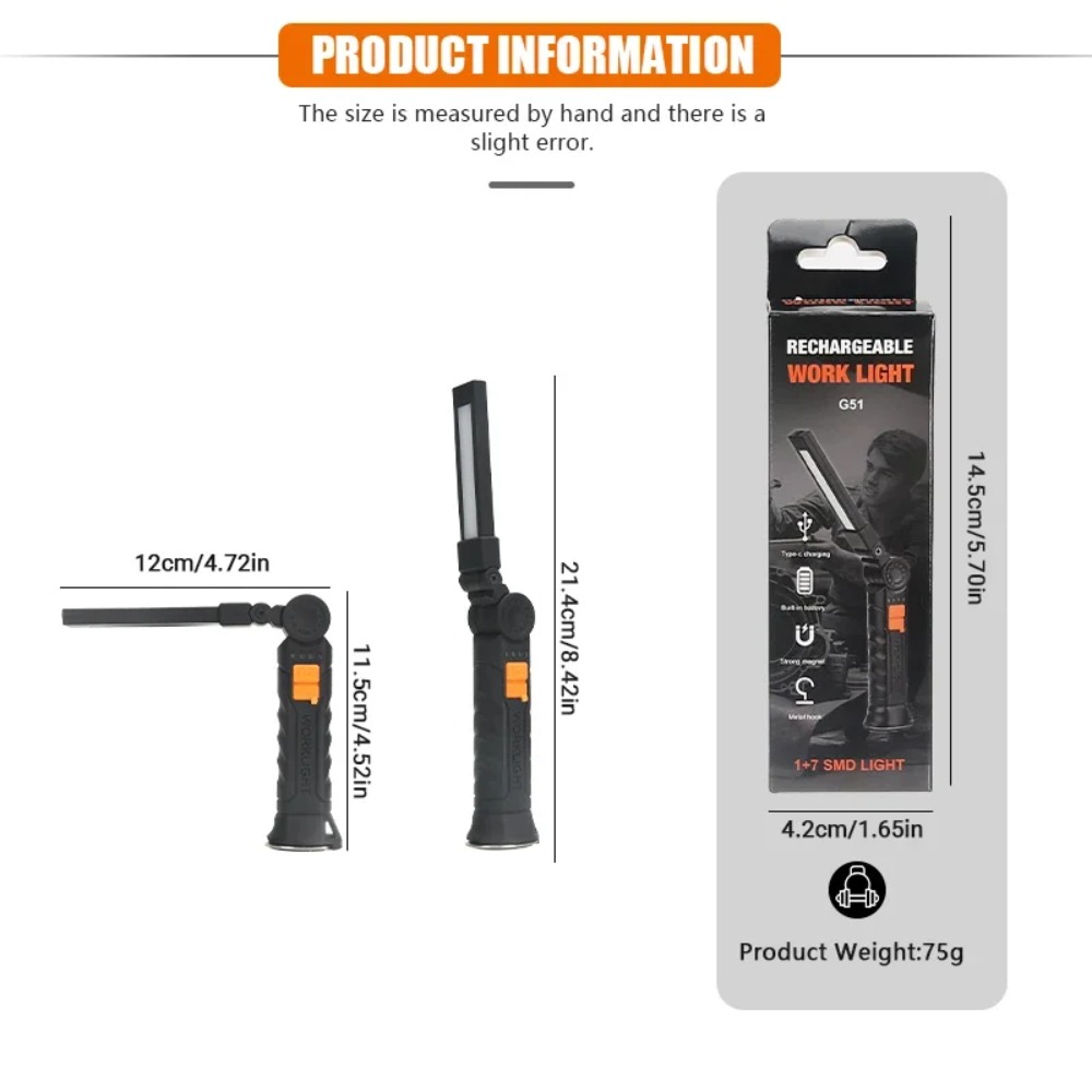 Portable COB LED Flashlight US - Outdoor Lighting Beacon recensione e prezzo