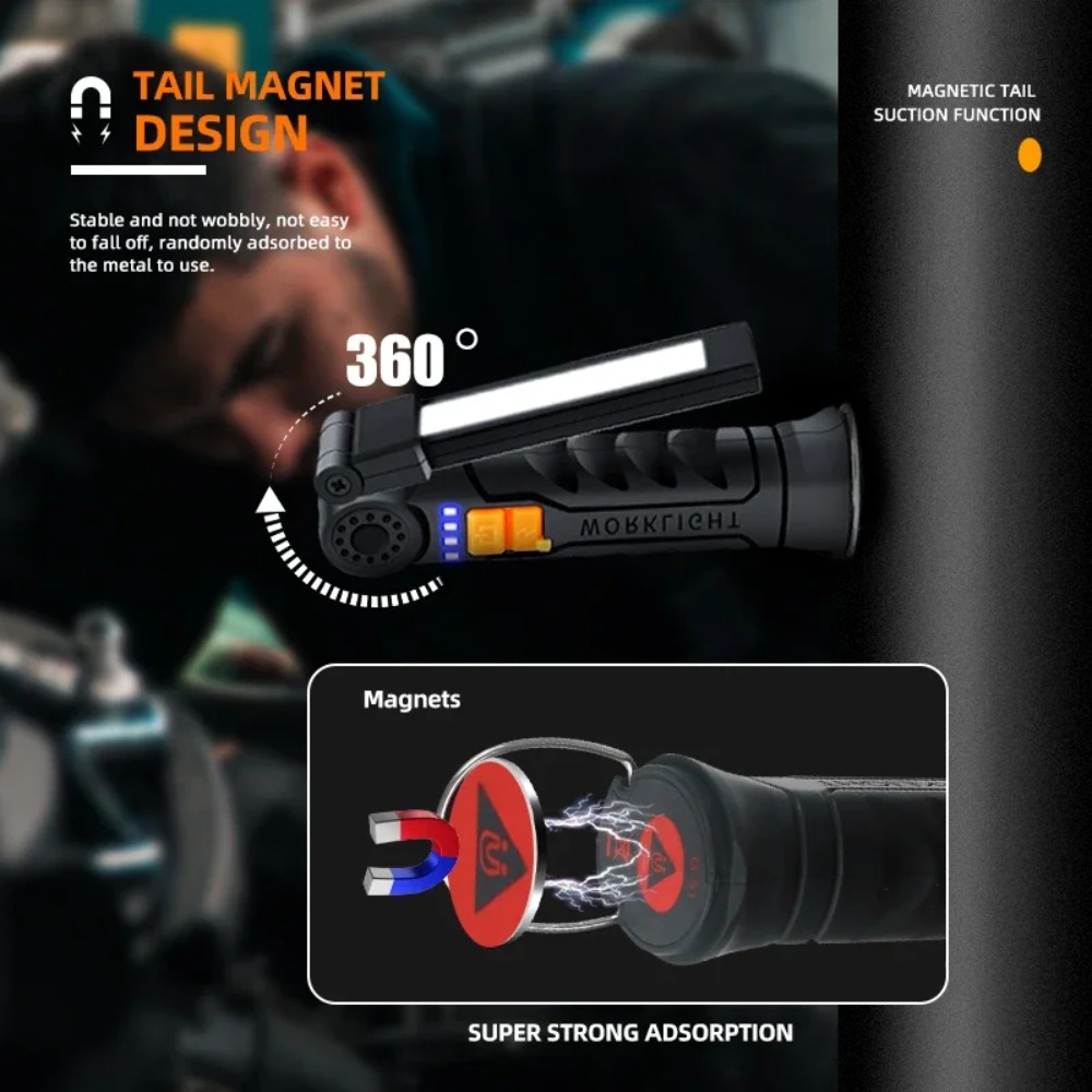 Portable COB LED Flashlight US - Outdoor Lighting Beacon recensione e prezzo
