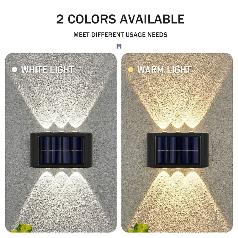 COB Solar Wall Lamp Outdoor Wa - Outdoor Lighting Decoration recensione e prezzo