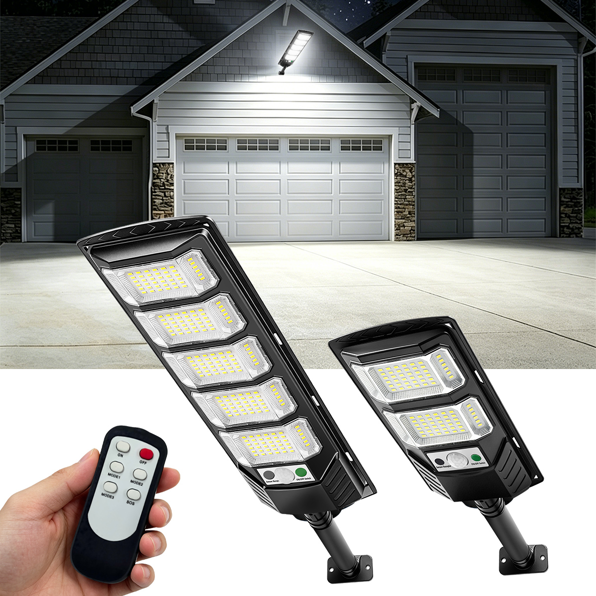 96/240LED Solar Lights Outdoor - Dusk To Dawn Bulb recensione e prezzo