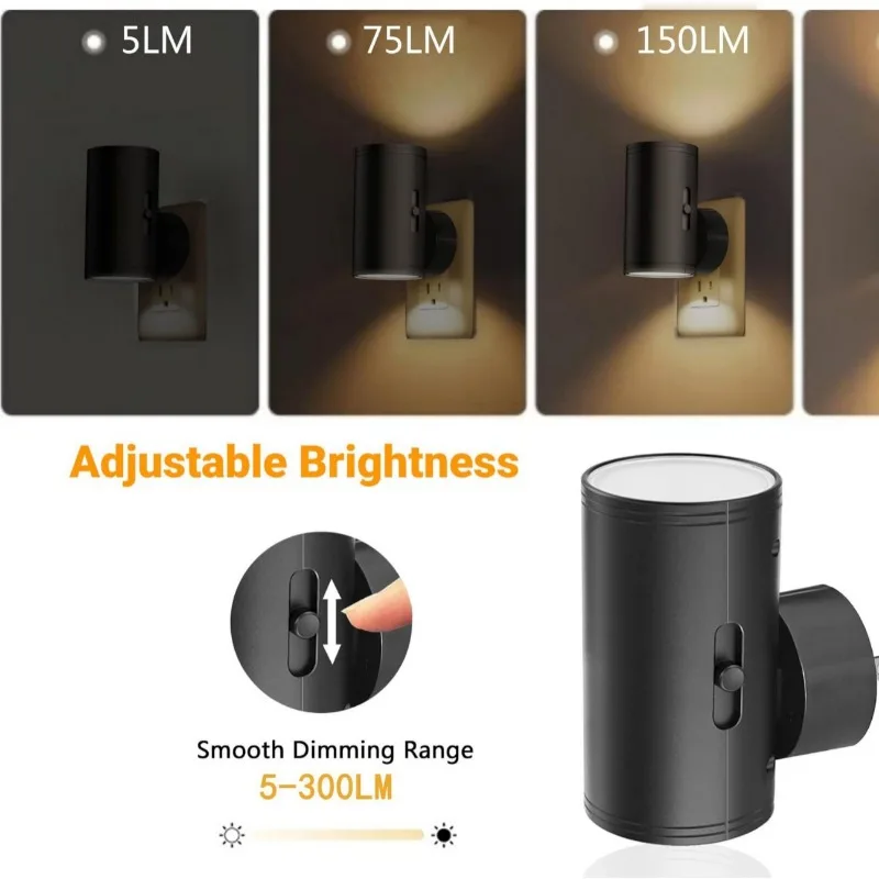 LED Night Light Plug in Modern - Dusk To Dawn Bulb recensione e prezzo