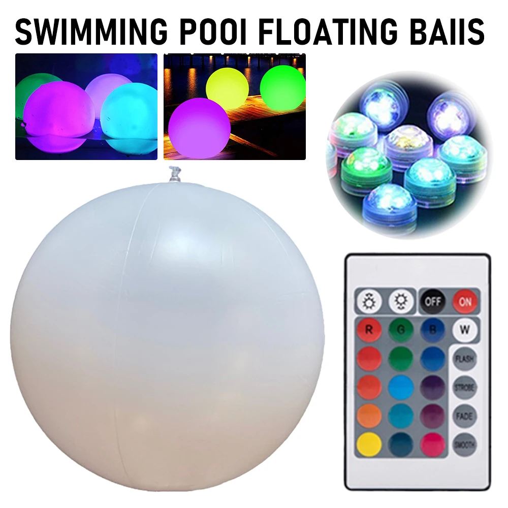 60/90cm Luminous LED Throwing  - Outdoor Lighting Around Pool recensione e prezzo