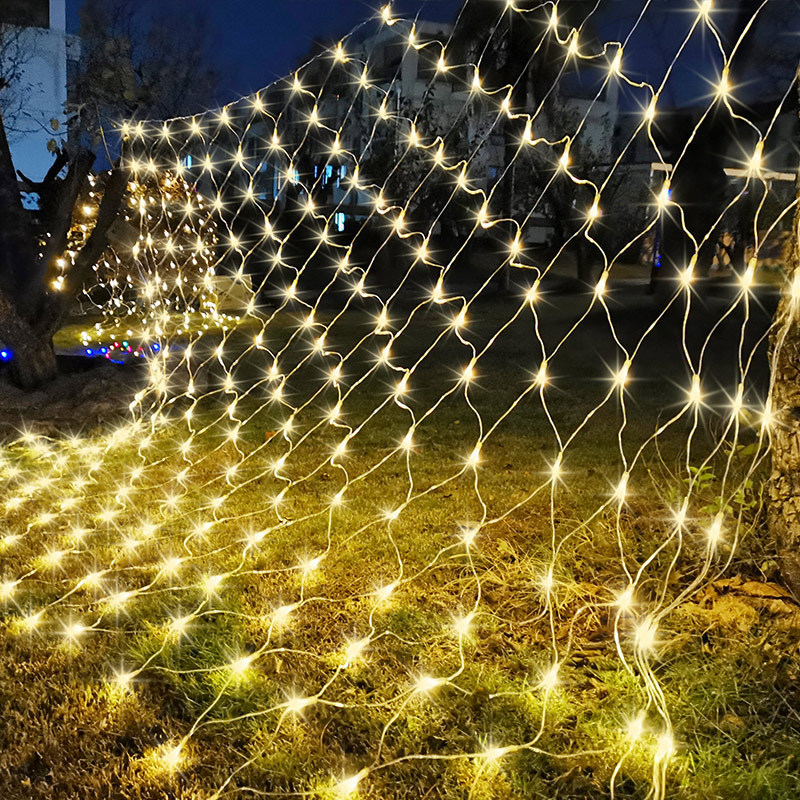 Room Decor Curtain LED Net Mes - Outdoor Lighting Grid Screen recensione e prezzo