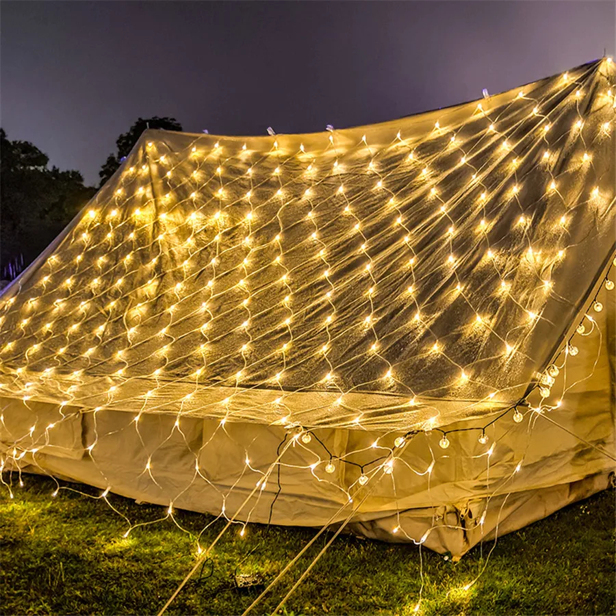 Room Decor Curtain LED Net Mes - Outdoor Lighting Grid Screen recensione e prezzo