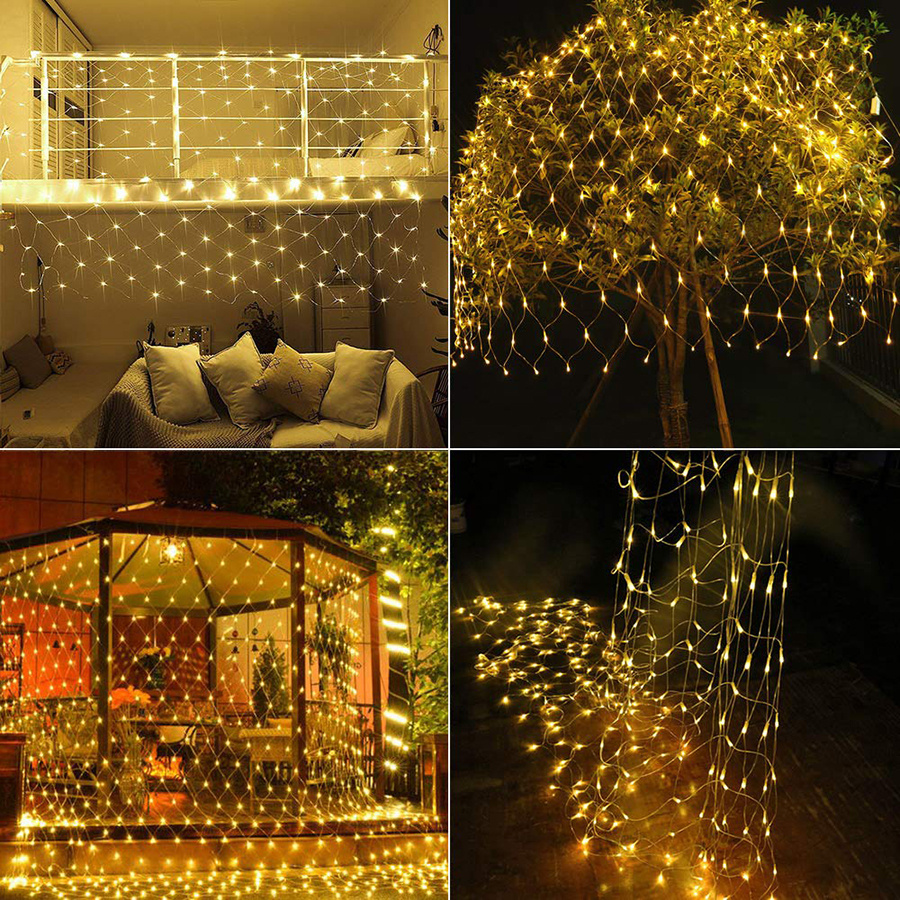 Room Decor Curtain LED Net Mes - Outdoor Lighting Grid Screen recensione e prezzo
