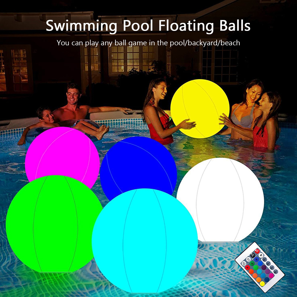 Pool Luminous Inflatable Ballo - Outdoor Lighting Around Pool recensione e prezzo