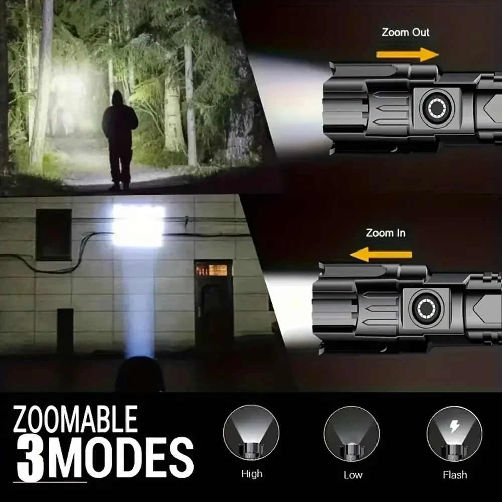 Super Bright LED Flashlight US - Zinc Outdoor Lighting recensione e prezzo