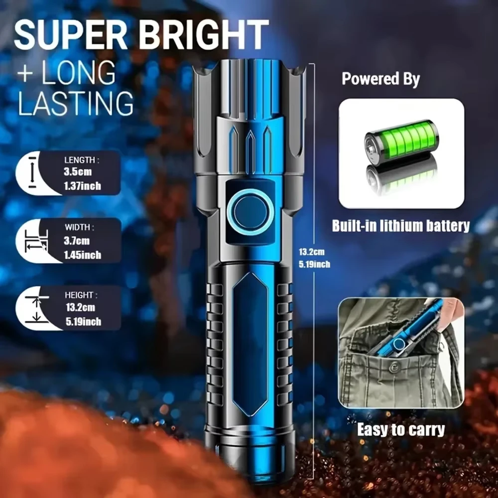 Super Bright LED Flashlight US - Zinc Outdoor Lighting recensione e prezzo