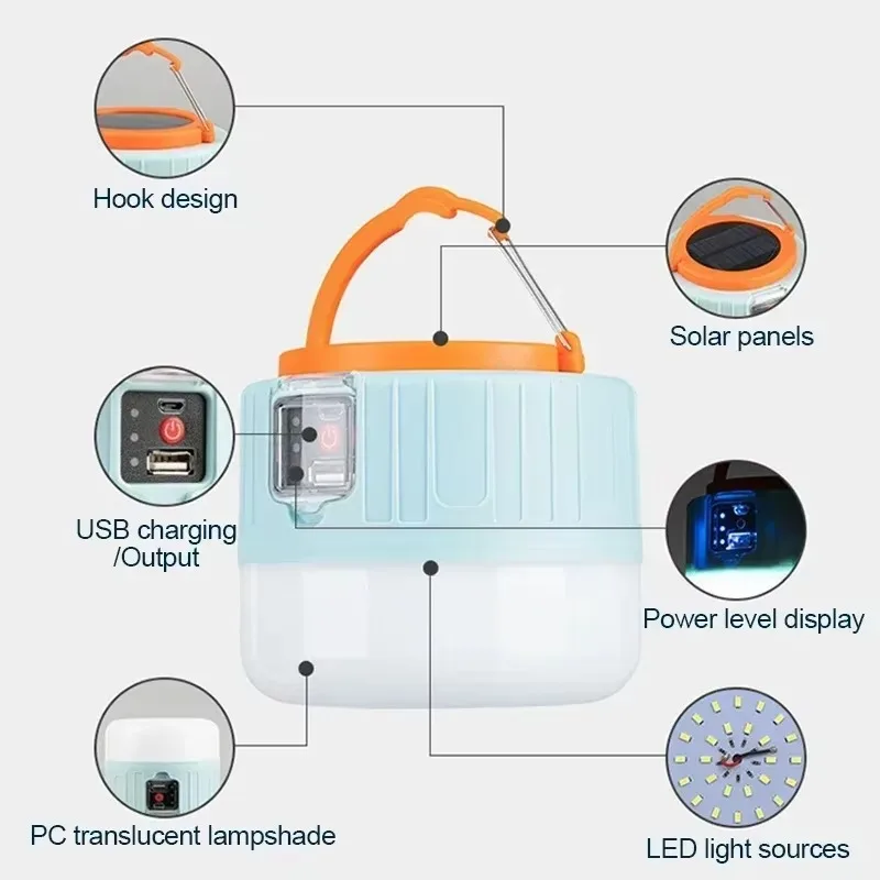 Solar Camping Lantern Recharge - Outdoor Lighting Lanterns recensione e prezzo