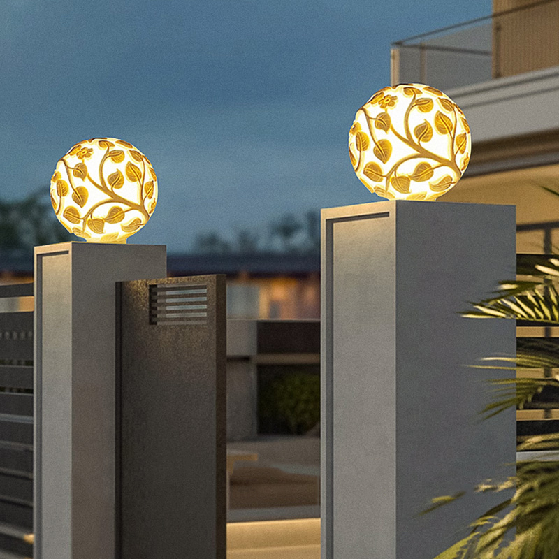 Outdoor column lights solar LE - Outdoor Lighting Decoration recensione e prezzo