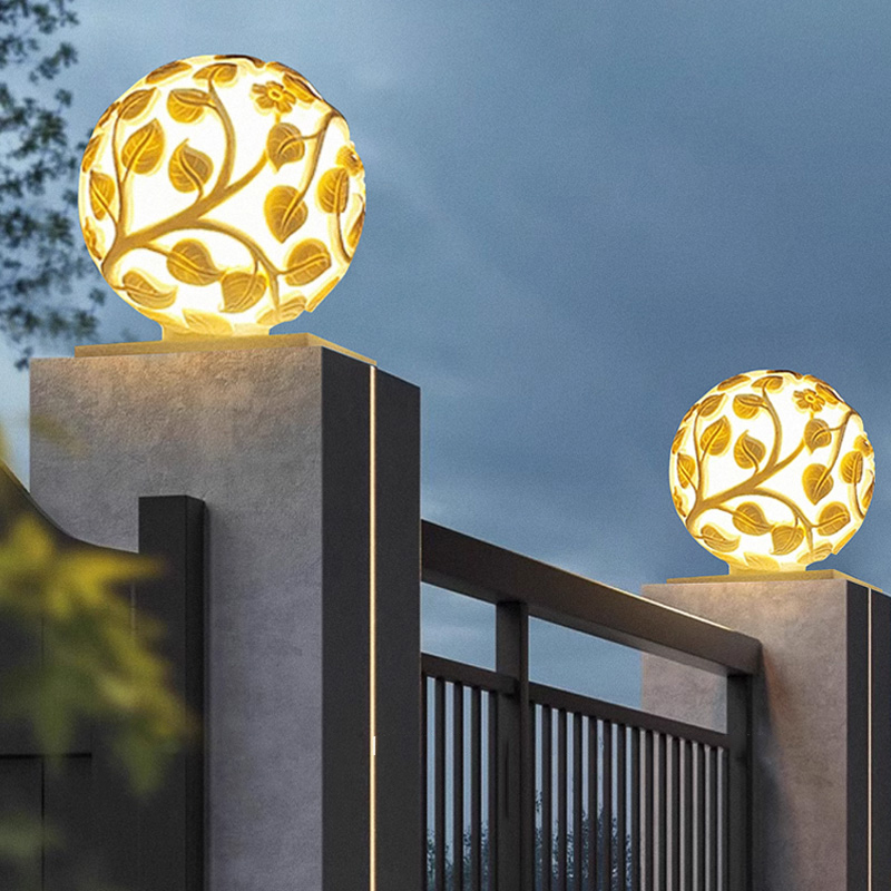 Outdoor column lights solar LE - Outdoor Lighting Decoration recensione e prezzo