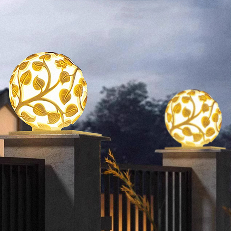 Outdoor column lights solar LE - Outdoor Lighting Decoration recensione e prezzo