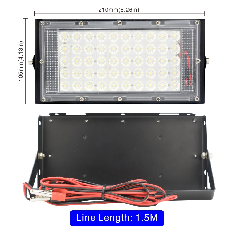 DC 12V-85V 50W Led Flood Light - Outdoor Lighting Volt recensione e prezzo
