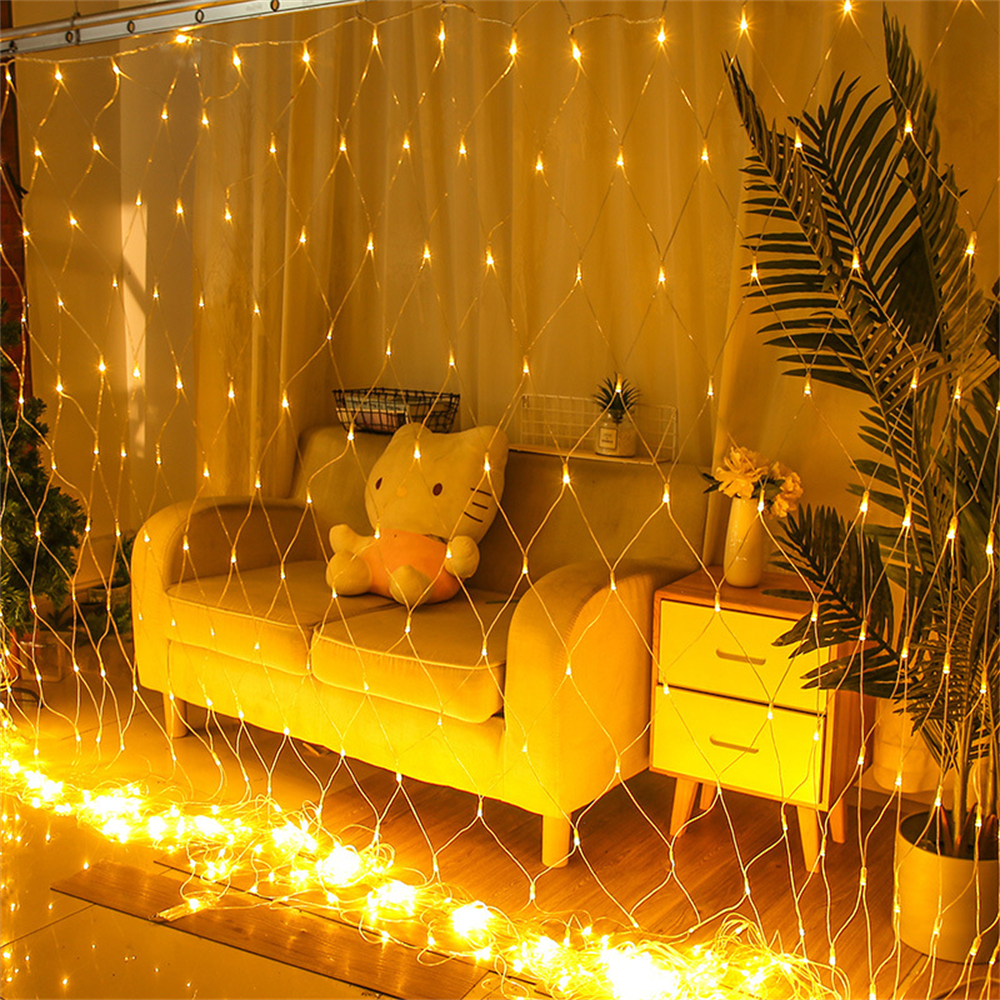Net Mesh Led Lights 3M/6M/12M  - Outdoor Lighting Grid Screen recensione e prezzo