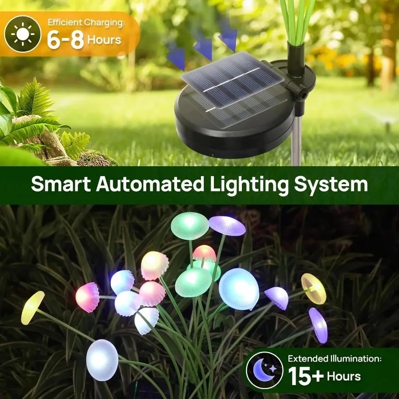 6LEDS Solar Mushroom Ambient L - Outdoor Lighting Jellyfish recensione e prezzo