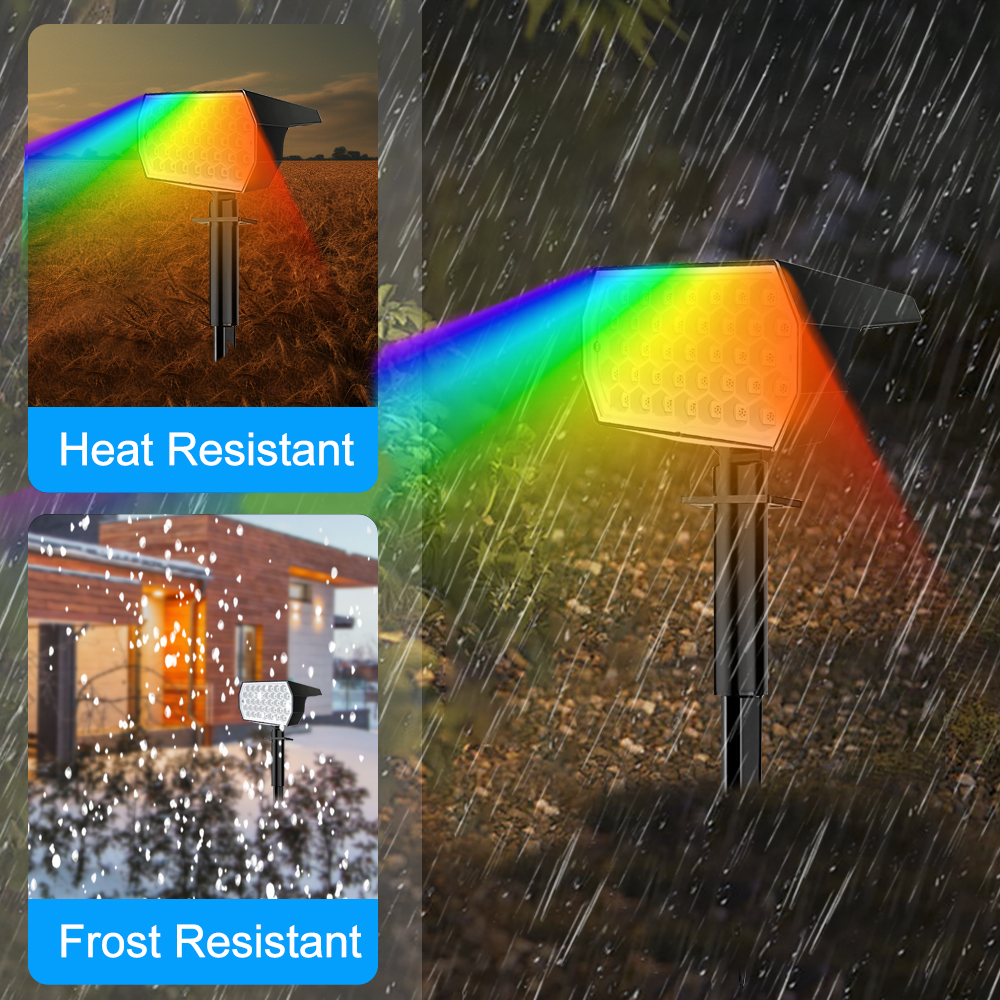 1-4PCS Solar RGB Spot Lights O - Dusk To Dawn Bulb recensione e prezzo