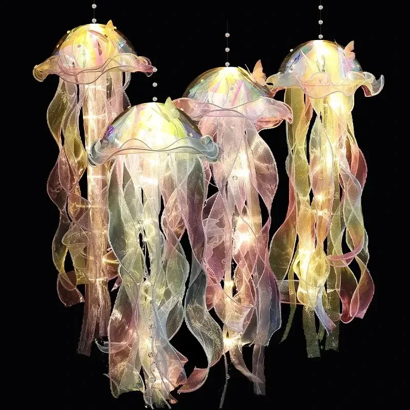 LED Night Light Gradient Jelly - Outdoor Lighting Jellyfish recensione e prezzo