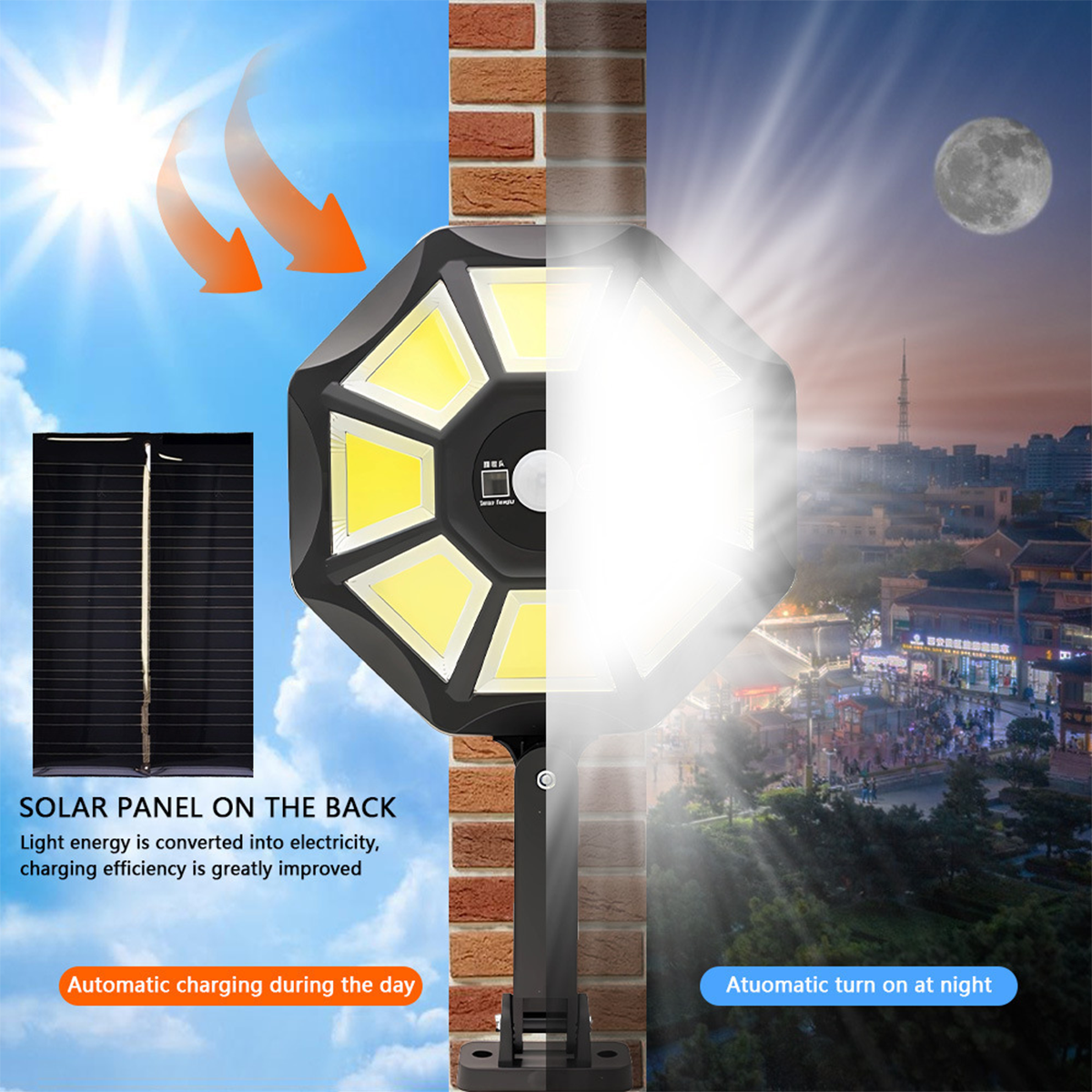Solar Lights Outdoor Motion Se - Outdoor Lighting Around Pool recensione e prezzo
