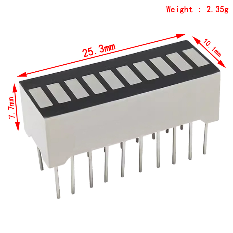 1~10Pcs 10 grid digital segmen - Outdoor Lighting Grid Screen recensione e prezzo