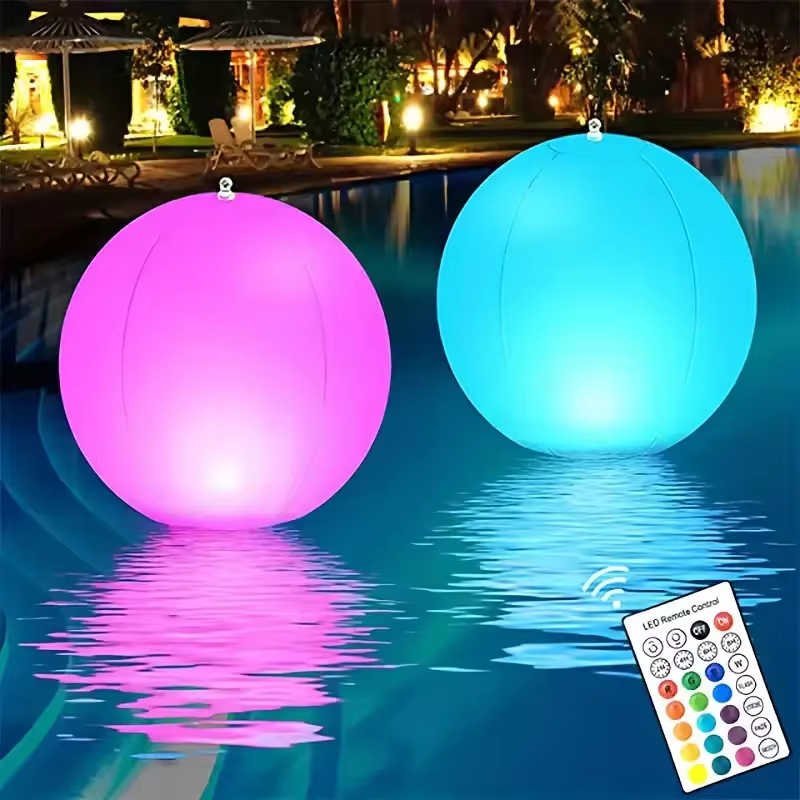 1-4PCS Floating Pool Lights wi - Outdoor Lighting Around Pool recensione e prezzo
